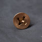 3343 - 133602 - Silicon Bronze Machine Screw Phillips Flat Head-  M6-1.0 x 12mm