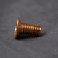 3343 - 133602 - Silicon Bronze Machine Screw Phillips Flat Head-  M6-1.0 x 12mm