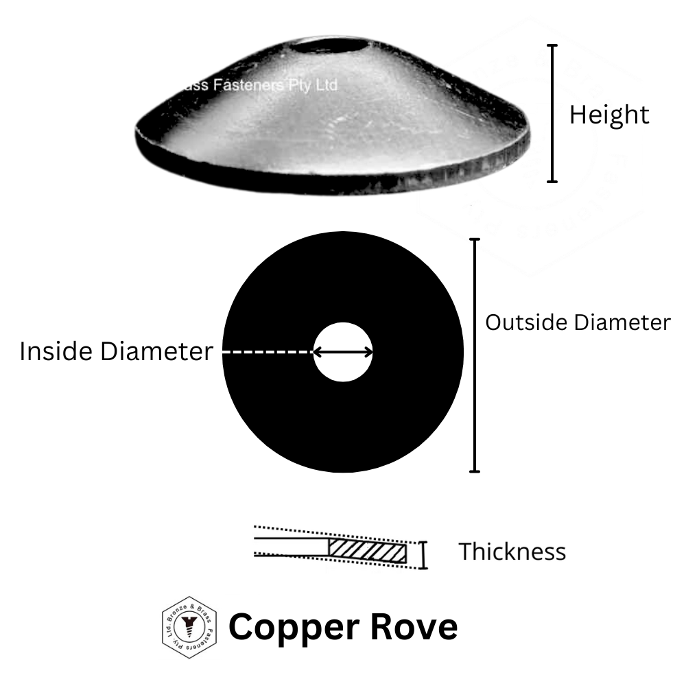 5240 -168503 - Copper Rove- 13mm